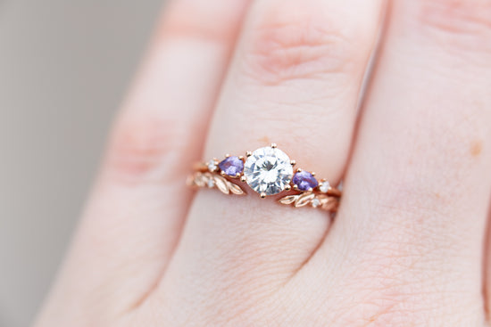 Diamond Engagement Ring with Elegant Twist | Kranich's Inc